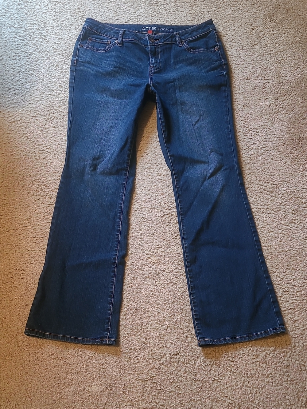 Apt. 9 Bootcut Dark Wash Jeans, Sz 12, NWOT